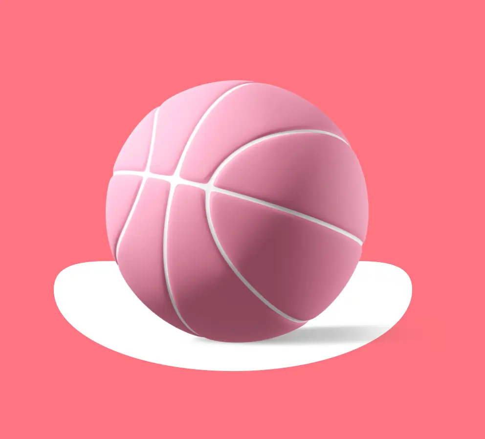 Pink Basketball