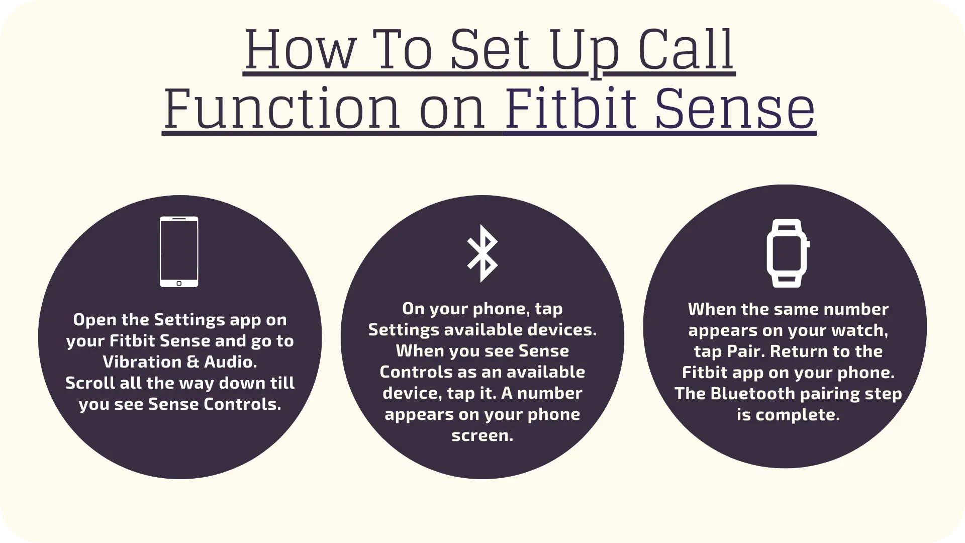 How To Set Up Call Function on Fitbit Sense