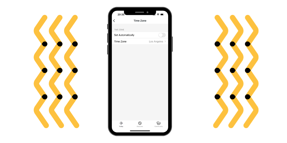 Fitbit Time Zone Settings